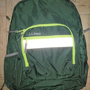 LL Bean Bookpack, camp green